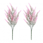 2 tk 5 kahvliga simulatsiooni lavendli kunstlilled kodu pulmade kaunistamiseks