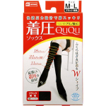 Hayashi Knit MK QUQU Kompressioonsokid, Must M-L Funktsionaalsed sokid V&auml;litingimustes kasutamiseks Funktsionaalsed sokid <T&otilde;mmake sokid pahkluuni ja asetage kand &otilde;igesti. 3. red
