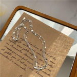 925 h&otilde;bedane mitmekihiline ketiga kaelakee naistele rangluu kett kaelakeed peoehted kingitused uued