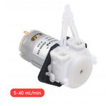 Dc Micro iset&auml;ituv vaigistatud peristaltiline vedelikupump labori doseerimisanal&uuml;&uuml;si jaoks （5-40ml/min）