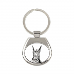 Great Dane - keychain with a dog, keychain with a print, personalized pendant from the Art-Dog brand