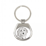 Pyrenean Sheepdog, Labri, Pyrenees Sheepdog I - keychain with a dog, keychain with a print, personalized pendant from the Art-Dog brand