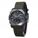 Casio ProTrek Analoog-Digitaalne Roheline Cordura Kangast Rihm Hall sihverplaat Tough Solar PRW-6900YB-3 100M Meeste K&auml;ekell hall