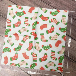 20tk/pakk 33*33cm 2-kihiline &uuml;hekordne peosalvr&auml;tik j&otilde;ulumuster