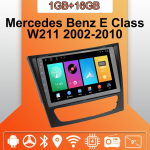 Android Carplay autoraadio Mercedes Benz E klass W211 2002-2010 multimeediumipleieri peakomplekt stereo GPS-navigatsioon BT WIFI 2+32GB 1+16GB
