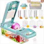 K&ouml;&ouml;giviljahakkija Multifunktsionaalne mandoliini viilutaja sibula k&uuml;&uuml;slaugu porgand kartuli puuviljasalati jaoks