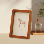 Puidust pildiraam lauaarvuti Elegantne dekoratiivne pilt &otilde;ppimiseks 11x2.5x15 cm
