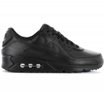 Nike Air Max 90 Leather - Herren Sneakers Schuhe Leder Triple-Black CZ5594-001 ORIGINAL Schwarz EU 43 US 9.5 must