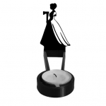 Halloweeni &otilde;udusk&uuml;&uuml;nlahoidja naiste varese pealuu k&uuml;&uuml;nla vari rataste kaunistus Votive teek&uuml;&uuml;nla k&uuml;&uuml;nlaalus, k&uuml;&uuml;nlajalg laua keskosa