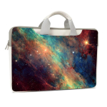 Kohandatud nahaga Starry Sky s&uuml;learvutikott S&uuml;learvuti &uuml;mbris 12 13,3 14 15,6 17,6-tolline PU veekindel Messenger &otilde;lakott 13 inch