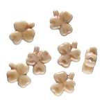 5-10 tk. Uus loovus Kolmelehelise ristiku helmestega glasuuritud keraamilised helmed lille kroonlehed DIY k&auml;ev&otilde;ru kaelakee helmeste ehete tarvikud 5 pcs