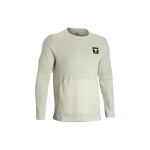 Under Armour Project Rock &Uuml;hev&auml;rviline Vahvelkangas Vabaaja &Uuml;mmarguse Kaelusega Pikkade Varrukate Dressipluus Meeste dressipluus Tolmune Roosa Hall 1380536-273 S gray