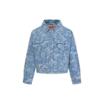 Levis n&ouml;&ouml;pkinnisega kraega pikak&auml;eline teksajakk Naistele jakid Sinine A6934-0000 M