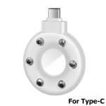 J&auml;relevalvekaamerate tuvastamise instrument Kontroll Hotelli skaneerimine V&auml;ike juhtmevaba infrapunatuvastusinstrument Kaasaskantav For Type-C valge