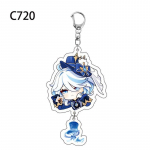 Animem&auml;ng V&otilde;tmehoidja Genshin Impact Arlecchino Navia ripats Naiste meeste kott Auto v&otilde;tmehoidja tarvikud Mobiiltelefon Akr&uuml;&uuml;list v&otilde;tmehoidjad kohv