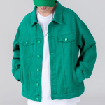 Must teksajakk Meeste Lahtine Vabaaja Suur Suurus Paks Mees Peen Mitmek&uuml;lgne Rullnokk Kena T&ouml;&ouml;riistajakk Top 5XL blue