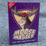 Ingliskeelne versioon Moose Master Moose Master Party Naljakas m&auml;ngu peokaardid nagu n&auml;idatud v&auml;rv