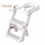 Laste tualettruumi treeningiste reguleeritava k&otilde;rgusega redel Kokkupandav astmelaud libisemiskindlad padjad Potitreening Libisemiskindel tualettredel A taevasinine v&auml;rv