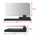 6-tollise universaalse H6 auto HUD-i (Head Up Display) projektori, telefoni navigatsiooni, nutitelefoni hoidiku, GPS-i HUD-i k&otilde;ikidele autodele