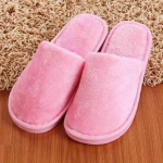 Soe libisemisvastane Unisex suss Plush Size Mugav s&uuml;gisene &uuml;hev&auml;rviline kodu sisejalatsid talvesussid 37-38 roosa punane v&auml;rv
