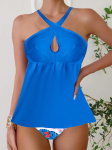 Ujumistrikoo Bikiinid Tr&uuml;kiga Kaheosaline Ujumistrikoo Naiste Rannariided Supelkost&uuml;&uuml;m XS-8XL XS must