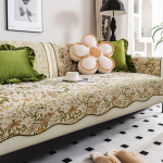 Libisemisvastane &scaron;enill-diivanipadi Euroopa lilleline žakaardiivandiivakatted Elutoa Universaalne Diivani kate Kodukaunistused 50x60