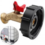 275-330 galloni IBC tote veepaagi adapter 2 tasuta messingist vooliku segisti vesi