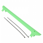 1 tk plastikust jalgrattaketi kaitse jalgratta raami kaitse keti tugi tagumise kahvli kaitse kattepadi MTB maanteeratta osade tarvikud valge