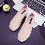 Naiste Tossud Nahast Kingad Kevadine Trend Vabaaja Korterid Tossud Naiste Uus Mood Mugavus Slip-on Platvorm Vulkaniseeritud Kingad 35 valge