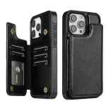 Rahakott RFID blokeeriv kiht kaitseb varguse eest magnetiline nahast &uuml;mbris iPhone 16 Pro Max 15 Plus 14 13 12 11 SE 2 X XS XR 8 7 jaoks iPhone 7 (8) Plus pruun