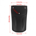 Honda CB650R CB 650 R CBR650R CBR650 R 2019-2025 2025 2025 jaoks, mootorratta eesmine tagumine hugger poritiiba pikendus.