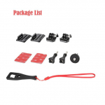 Jalgrattas&otilde;idu mootorratta kiivri kinnitusadapteri kinnitusklambri fikseeritud iste Gopro 13 12 DJI Action 4 Insta360 Ace Pro Go3 X3 kaamera tarvikule