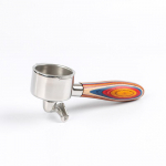 Espresso portafilter 51 mm &uuml;hildub DeLonghi Stilosa ECP31.21 ECP33.21 ECP35.31 kohvimasinaga survestamata korv, topelttilad (2 k&otilde;rvad) 4