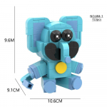 Smiling Critters Koerap&auml;ev ja Kassiuni ehitusklotside komplekt Kassiuni Koerap&auml;ev Catnat Klotsid Kingitus lastele