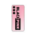 Coque Samsung Galaxy S24 FE Blackpink logo rose et noir Maniacase