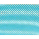 Coupon de tissu coton Crafty cotton - Losanges - Fond Bleu p&eacute;trole - 45 x 55 cm - ARTEMIO