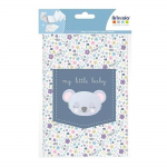 Mini Album b&eacute;b&eacute; Scrapbooking - ARTEMIO - Koala Bleu - 20,3 x 14,3 cm - Id&eacute;al souvenirs