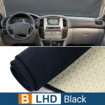 Auto armatuurlaua kate V&auml;ltige kergeid padja UV-vastaseid libisemisvastaseid vaibamatte Toyota Land Cruiser 100 LC100 1998-2003 2004 2005 2006 2007