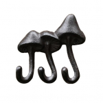 Seene seinakonks malmist k&auml;rbseseene konks riidepuu siseruumides v&auml;ljas kasutamiseks dekoratiivne konks mantli ja r&auml;tiku jaoks Vannitoa aia sise&otilde;ue sissep&auml;&auml;s must