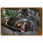 Magamistoa metallist sildid Retro metallist plaadid Plakatid Seinakunst Mural Vanaaegne Toa kaunistus Kodu dekoor Elemendid Plekist sildid Esteetiline Mehed 20x30cm