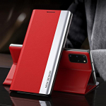 Magnetiga kaetud klapp&uuml;mbris Samsung S25 S24 S23 S22 nahast raamatualuse kate Xiaomi 14 13 Redmi Note 12 11S 10S p&otilde;rutuskindel kate Xiaomi Poco F6 punane