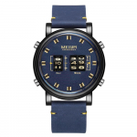 Meeste Kellad S&otilde;jaline Sport Pruun Nahk Kvarts K&auml;ekell Luksuslik Trummel Rull Relogio Masculino pruun