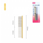 Lemmiklooma terasest kamm s&otilde;lmede ja kirbude eemaldamiseks &ndash; tiheda hambakamm koertele ja kassidele Model A