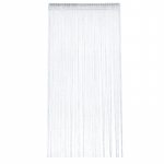 Ukseakende sisekujundus Fly Screen Fring Tutt Kardinapael S&auml;delevad Kardinad Ruumi Rippkardinad valge