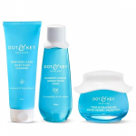 DOT & KEY Naha niisutamise CTM komplekt Vedel puhastusvahend 100 ml, Tooner 150 ml, Niisutaja 60 ml