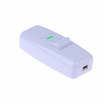 1 tk valgusl&uuml;liti kodu jaoks Klassikaline valge sisse-/v&auml;ljal&uuml;litatav sisse-/v&auml;ljal&uuml;litatav laualamp voodilambi lauavalgusti juhe l&uuml;litid elektritarvikud one size