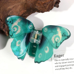 Akr&uuml;&uuml;list liblikas juukseklambrid korea temperamendiga lihtsad juukseklambrid, t&uuml;drukud, haiklambrid, naiste juuste kujundamise aksessuaarid