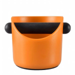 Coffee Knock Box, l&ouml;&ouml;ke neelav espresso koputuskast Barista kohvijahvatamiseks, libisemisvastane espresso pr&uuml;gikast jahvatuse pr&uuml;gikast must