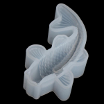 3D Lucky Koi Fish silikoonvorm isetehtud vaigu valamine kunst ehete valmistamine k&auml;sit&ouml;&ouml; epoksiid