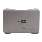 Video p&uuml;&uuml;dmiskaart 4K USB3.0 High Definition Multimedia Interface DVR-kaart arvutile s&uuml;learvutile HC‑336 gray